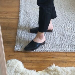 MARTINIANO LEATHER MULLER MULE